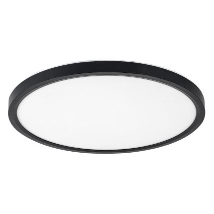 Rabalux - LED таванно осветително тяло за баня LED/24W/230V 3000/4000/6000K pr. 40 cm IP44 черно