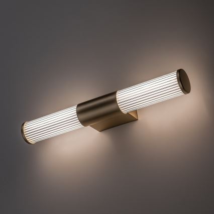 Rabalux - LED осветление за огледало за баня LED/8W/230V IP44 40 cm златно