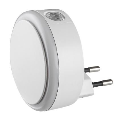 Rabalux - LED Нощна лампа за контакт със сензор за здрач LED/0,3W/230V 3000K