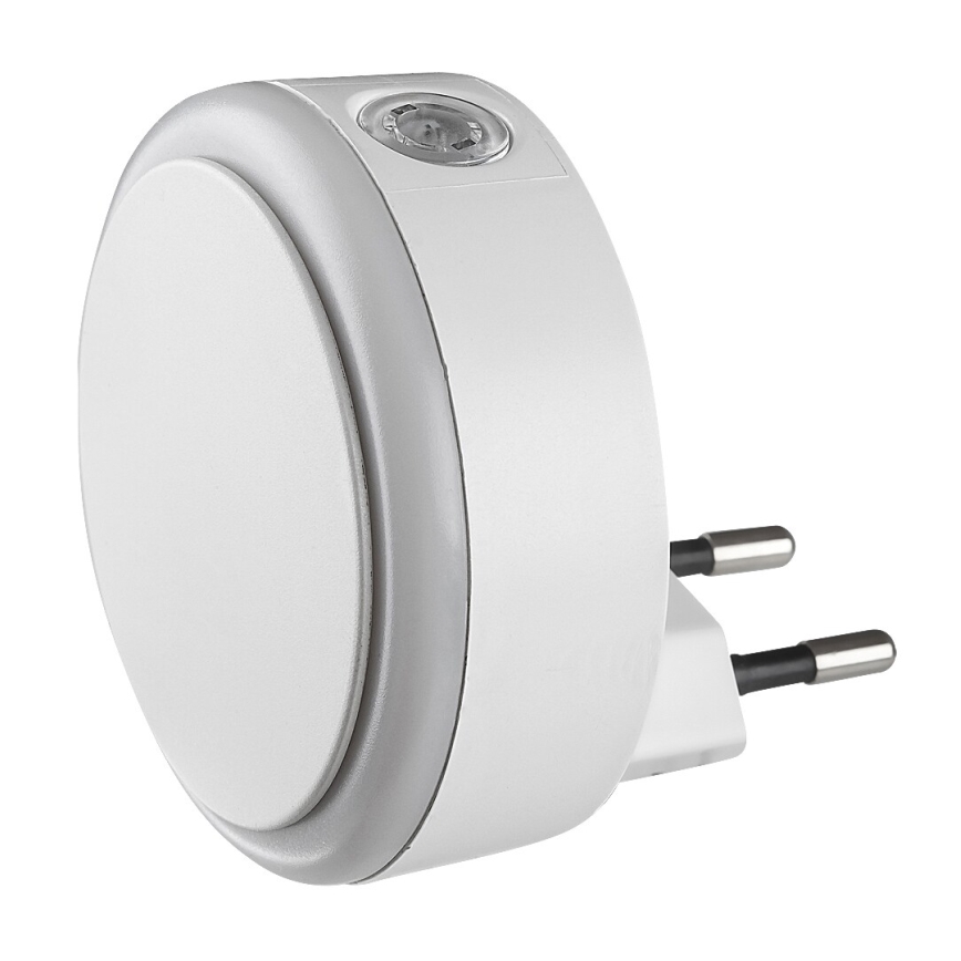 Rabalux - LED Нощна лампа за контакт със сензор за здрач LED/0,3W/230V 3000K
