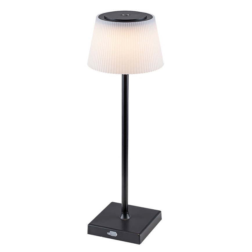 Rabalux - LED регулируема презареждаема настолна лампа LED/4W/3,7V 1800 mAh 3000-5000K IP44 черна