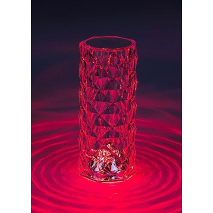 Rabalux 76015 - LED RGB Димируем маса rechargeable лампа SIGGY LED/1,5W/3,7V 800 mAh