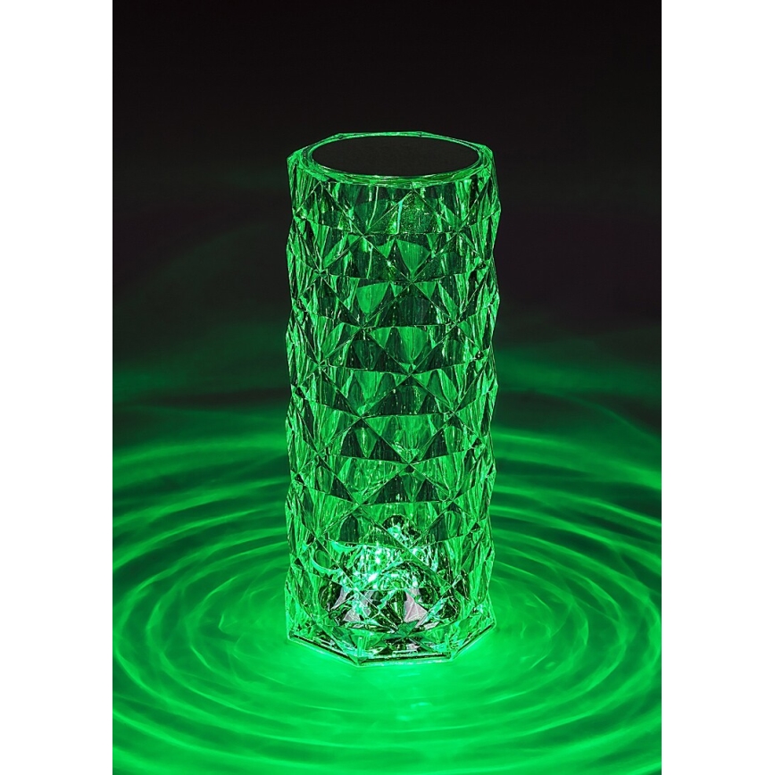 Rabalux 76015 - LED RGB Димируем маса rechargeable лампа SIGGY LED/1,5W/3,7V 800 mAh
