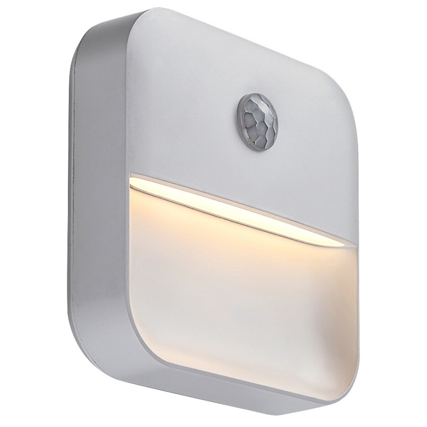 Rabalux - LED Night rechargeable лампа със сензор LED/0,15W/3,7V 3000K 300 mAh