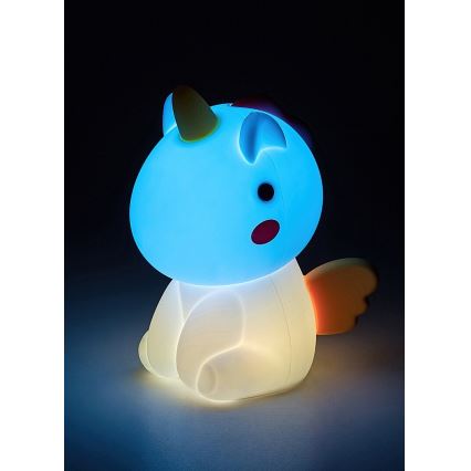 Rabalux - LED RGB Димируем докосване rechargeable children's малко лампа LED/0,45W/5V