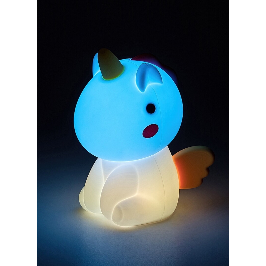 Rabalux - LED RGB Димируем докосване rechargeable children's малко лампа LED/0,45W/5V