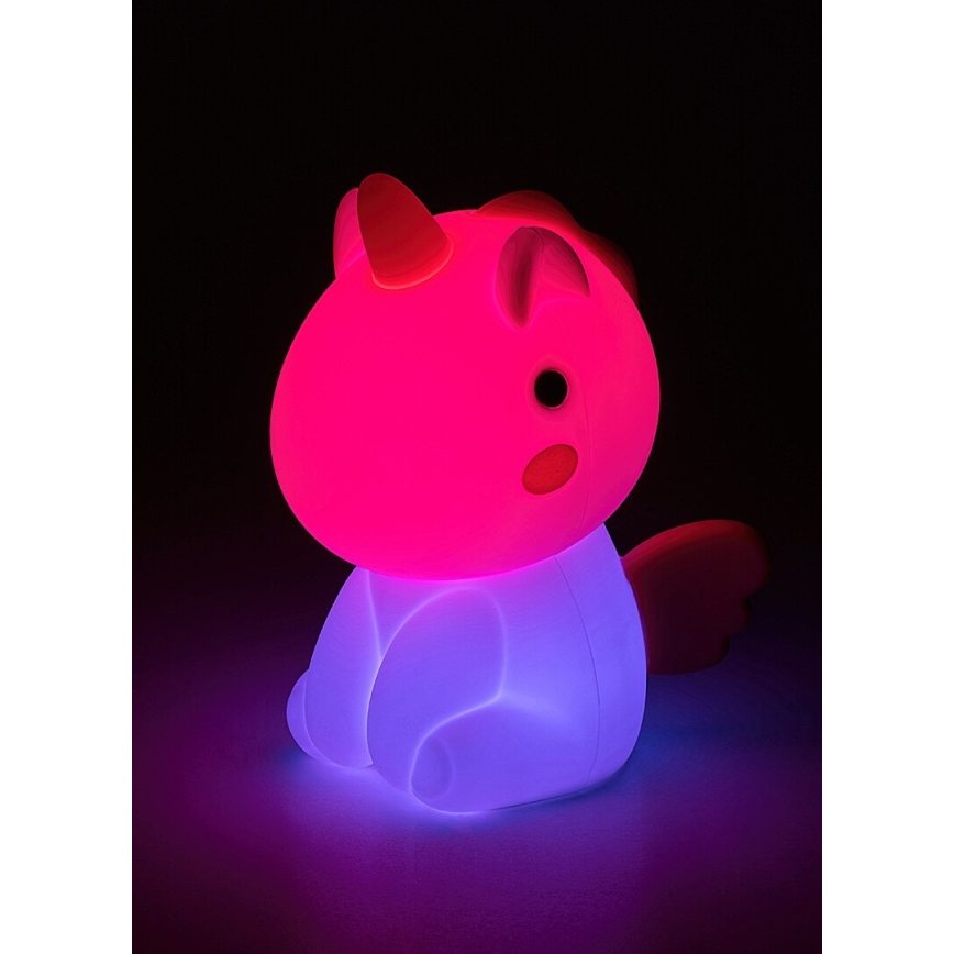Rabalux - LED RGB Димируем докосване rechargeable children's малко лампа LED/0,45W/5V