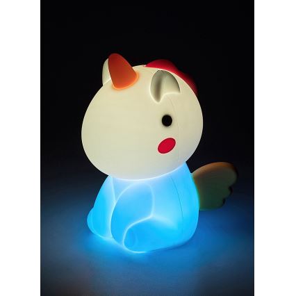 Rabalux - LED RGB Димируем докосване rechargeable children's малко лампа LED/0,45W/5V