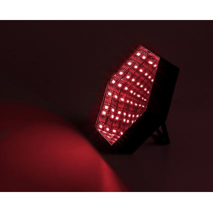 Rabalux - LED RGB Димируема настолна лампа LED/1W/5V/3xAA + дистанционно управление