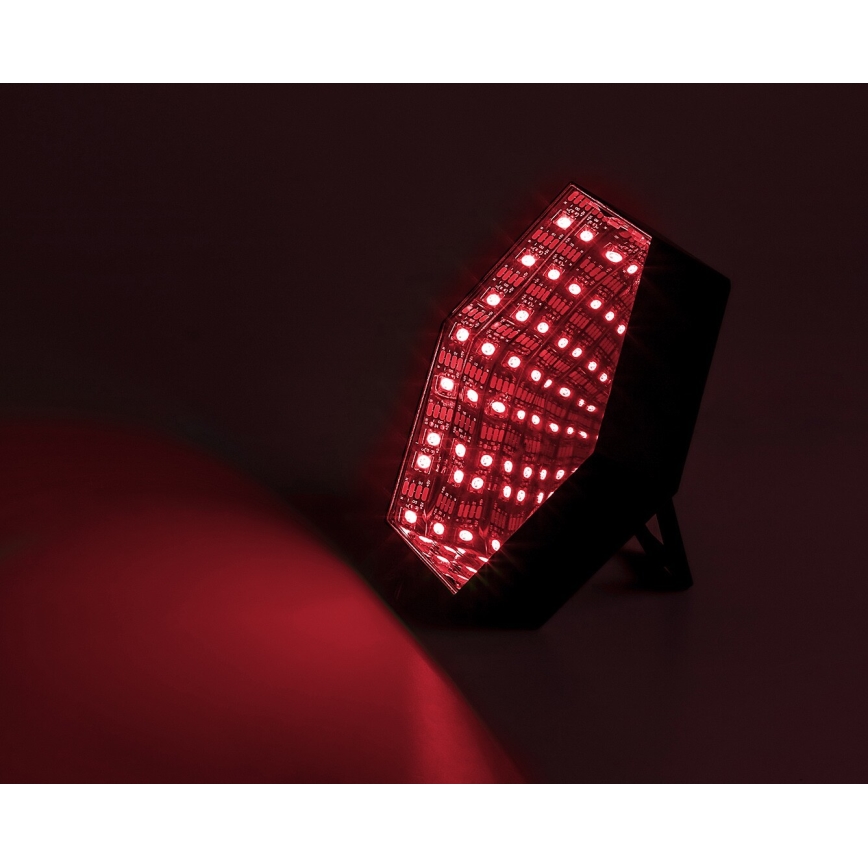 Rabalux - LED RGB Димируема настолна лампа LED/1W/5V/3xAA + дистанционно управление