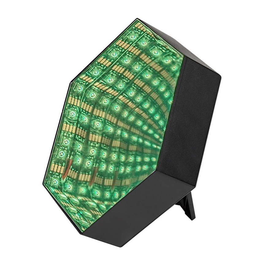 Rabalux - LED RGB Димируема настолна лампа LED/1W/5V/3xAA + дистанционно управление