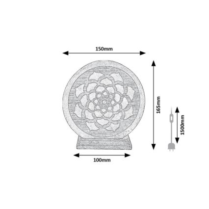 Rabalux - Солна лампа 1xE14/15W/230V