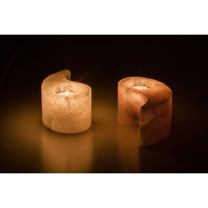 Rabalux - Солна лампа - свещник, оранжева/бяла