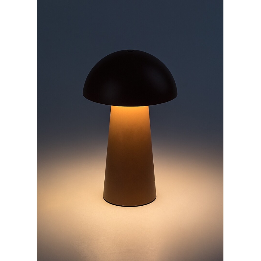 Rabalux - Димируема сензорна презареждаема външна LED лампа LED/1,5W/5V IP44 1200 mAh USB кафява