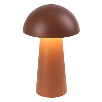 Rabalux - Димируема сензорна презареждаема външна LED лампа LED/1,5W/5V IP44 1200 mAh USB кафява