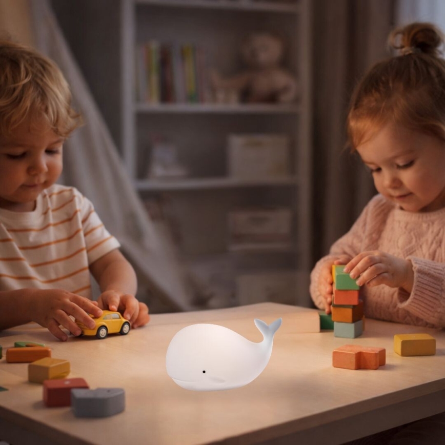 Rabalux - LED RGB нощна лампа с докосване LED/0,05W/1xCR2032 кит