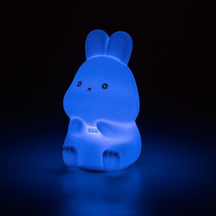 Rabalux - LED RGB докосваема нощна лампа LED/0,05W/1xCR2032 заек
