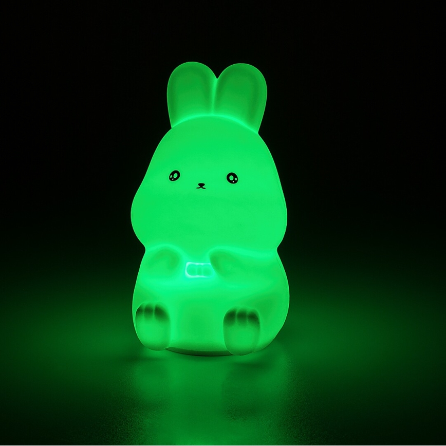 Rabalux - LED RGB докосваема нощна лампа LED/0,05W/1xCR2032 заек