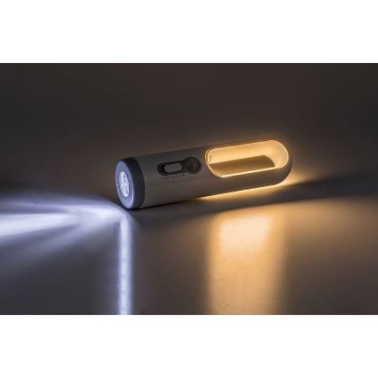Rabalux - LED Преносима акумулаторна лампа със сензор LED/0,8W/3,7V 3000/7000K