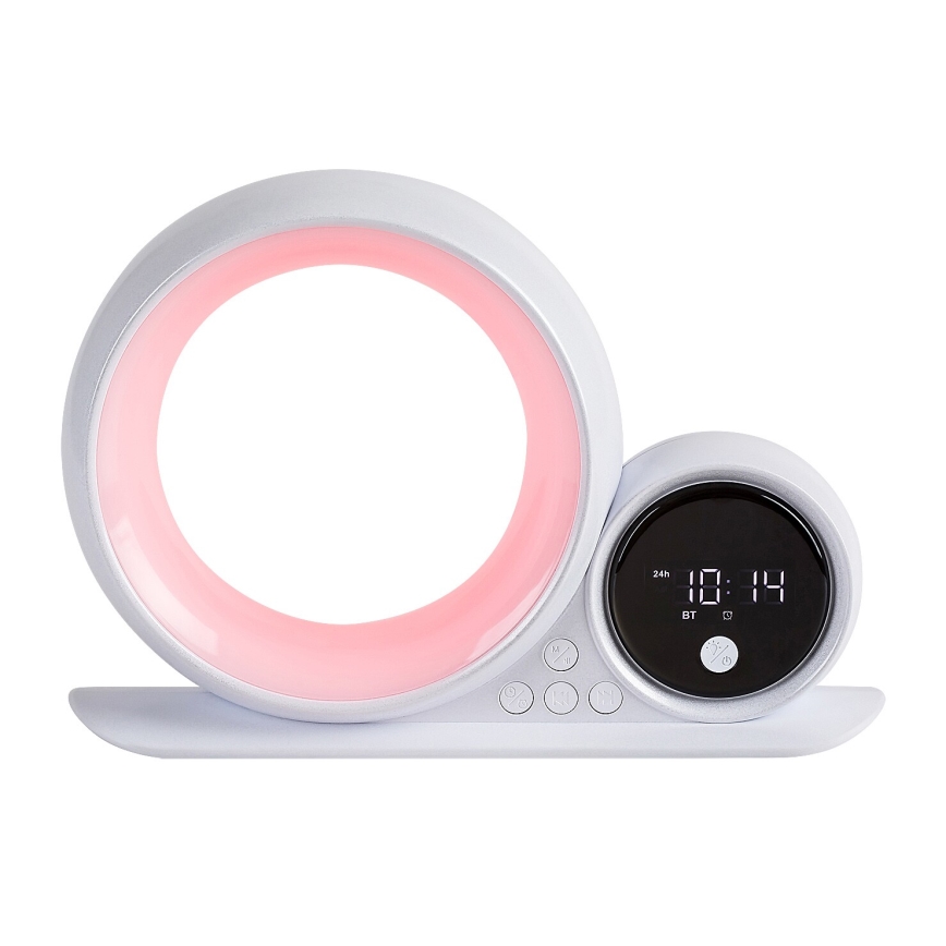Rabalux - LED RGB Настолна лампа с високоговорител LED/5W/230V