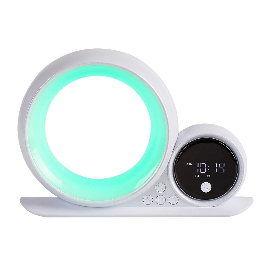 Rabalux - LED RGB Настолна лампа с високоговорител LED/5W/230V