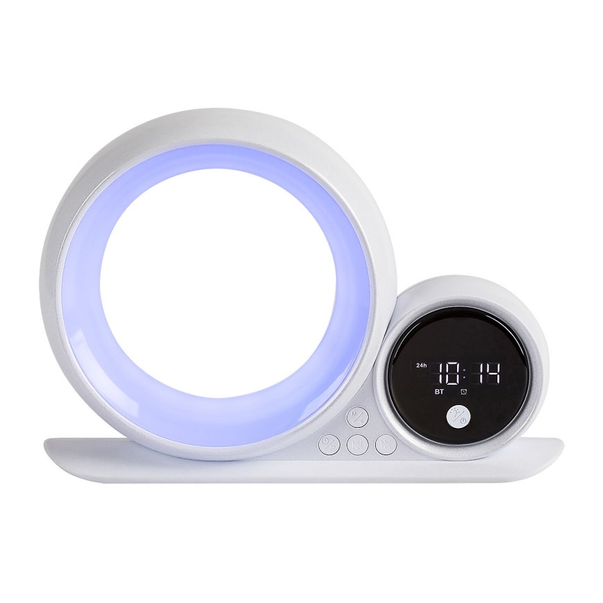 Rabalux - LED RGB Настолна лампа с високоговорител LED/5W/230V