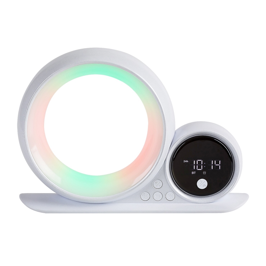 Rabalux - LED RGB Настолна лампа с високоговорител LED/5W/230V