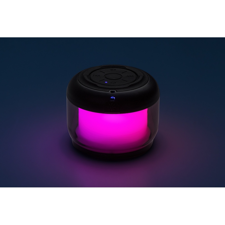 Rabalux - RGB Настолна лампа с високоговорител RGB/3W/3,7V 500mAh