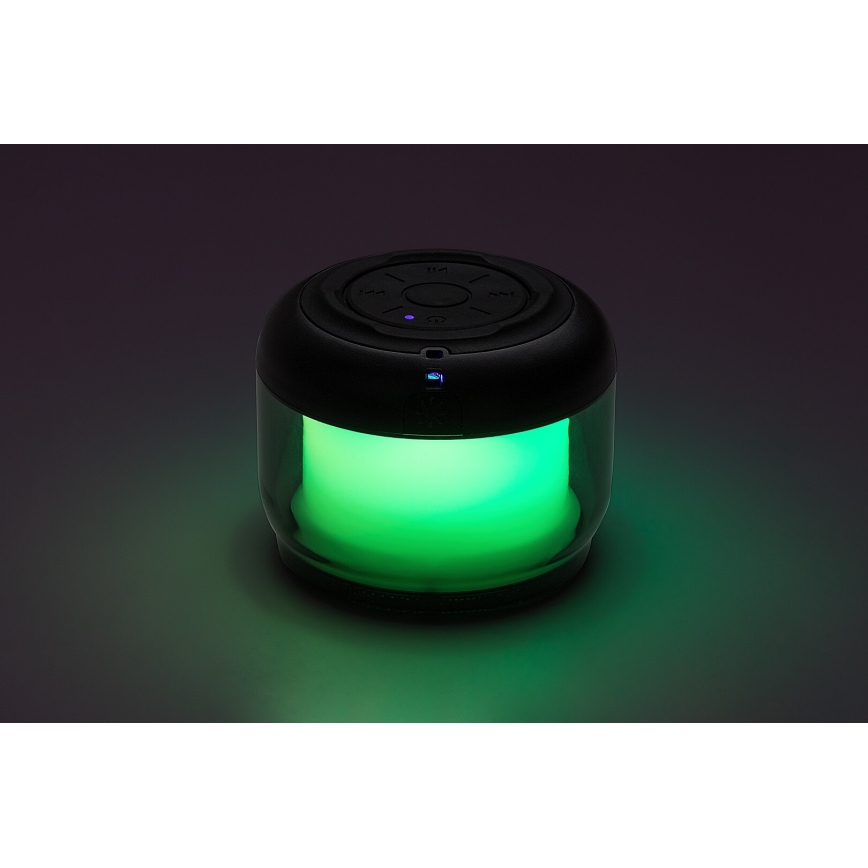 Rabalux - RGB Настолна лампа с високоговорител RGB/3W/3,7V 500mAh