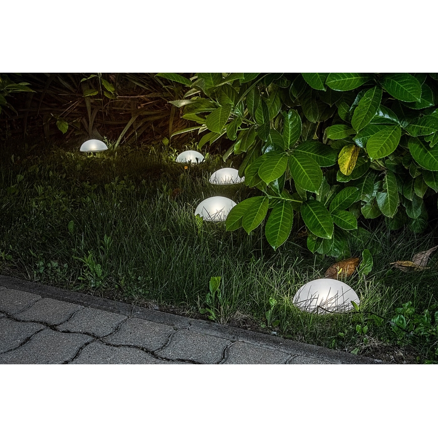 Rabalux - LED Соларна лампа 5xLED/0,2W/1,2V IP44 600 mAh