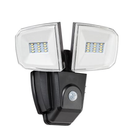 Rabalux - LED Соларен прожектор със сензор LED/12W/3,7V IP44