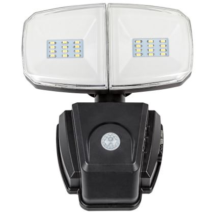 Rabalux - LED Соларен прожектор със сензор LED/12W/3,7V IP44