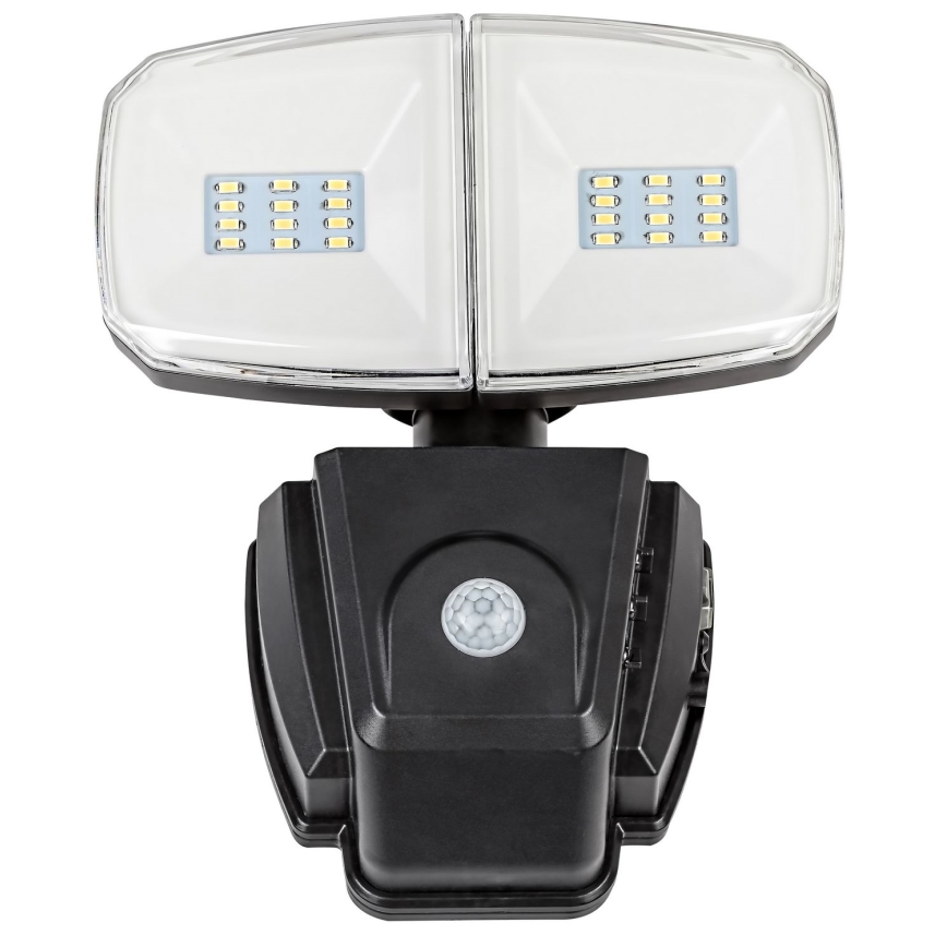 Rabalux - LED Соларен прожектор със сензор LED/12W/3,7V IP44