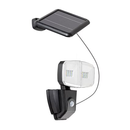 Rabalux - LED Соларен прожектор със сензор LED/12W/3,7V IP44