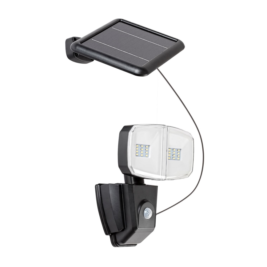 Rabalux - LED Соларен прожектор със сензор LED/12W/3,7V IP44
