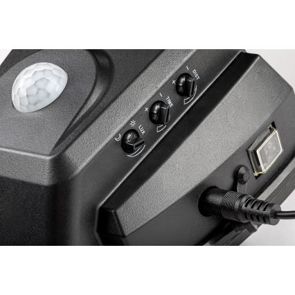 Rabalux - LED Соларен прожектор със сензор LED/12W/3,7V IP44