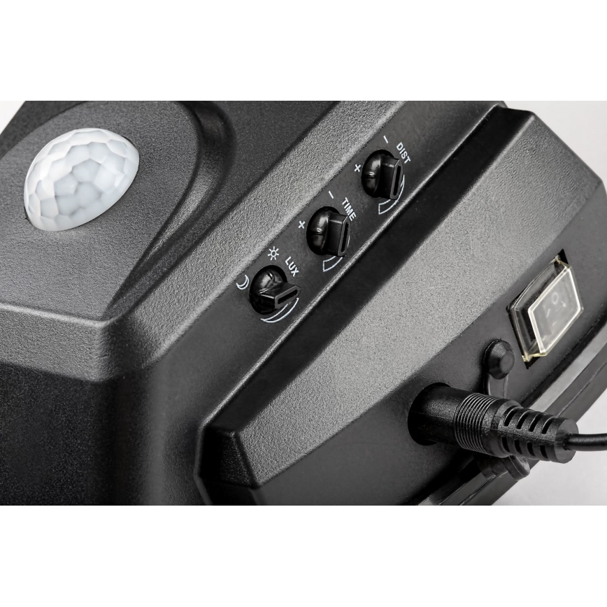 Rabalux - LED Соларен прожектор със сензор LED/12W/3,7V IP44