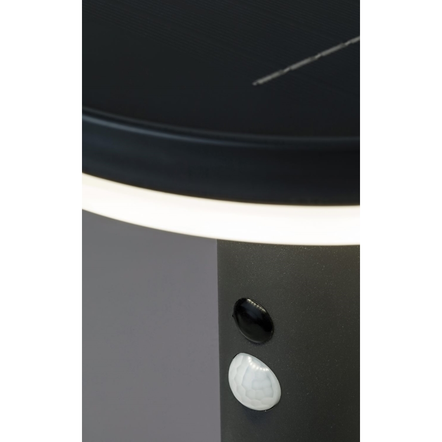 Rabalux - LED Соларна лампа със сензор LED/10W/3,7V IP44