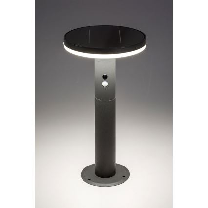 Rabalux - LED Соларна лампа със сензор LED/10W/3,7V IP44