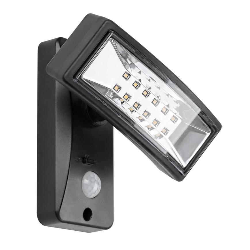 Rabalux - LED Соларна лампа със сензор LED/2,4W/3,7V IP44