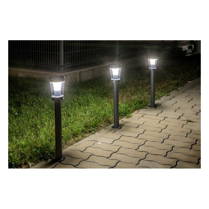 Rabalux - LED соларна лампа LED/3W/3,7V IP65 антрацит 2000 mAh