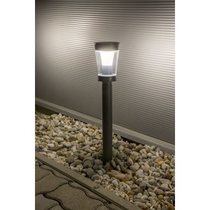 Rabalux - LED соларна лампа LED/3W/3,7V IP65 антрацит 2000 mAh