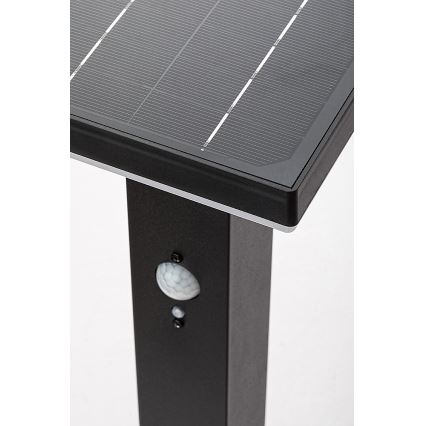 Rabalux - LED Соларна лампа със сензор LED/4W/3,7V IP44 черен