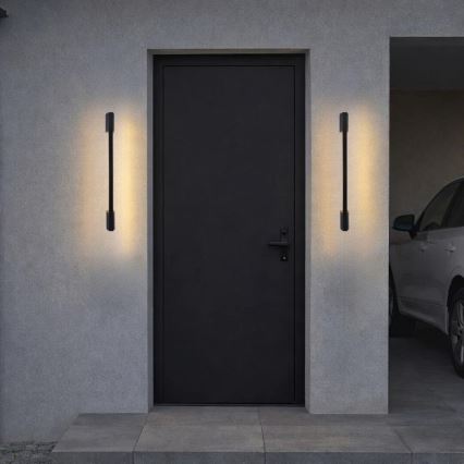 Rabalux - LED външна стенна лампа LED/8W/230V IP54 59,5 см черна