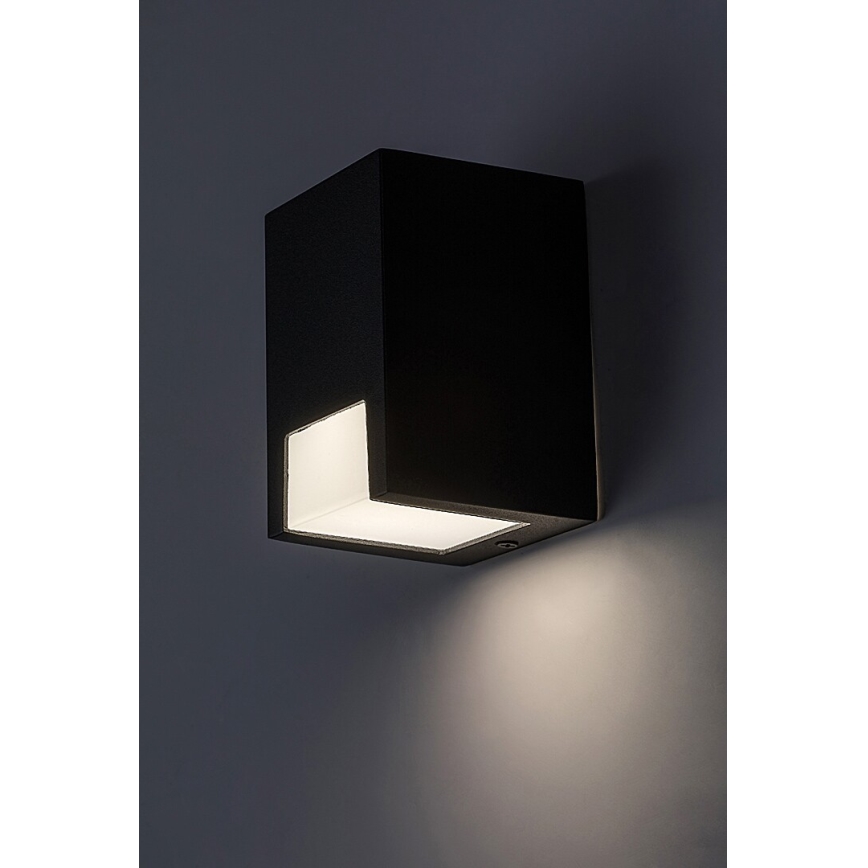 Rabalux - Екстериорен аплик 1xGU10/7W/230V IP44 черен