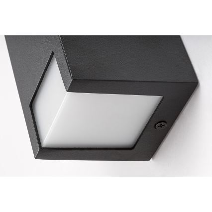 Rabalux - Екстериорен аплик 1xGU10/7W/230V IP44 черен
