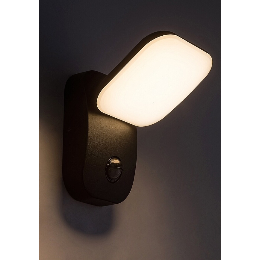 Rabalux - LED Екстериорен wall flexible лампа със сензор LED/12W/230V IP44