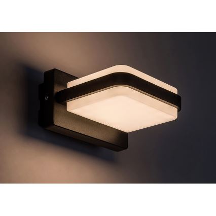 Rabalux - LED Екстериорен аплик LED/12W/230V IP44 черен