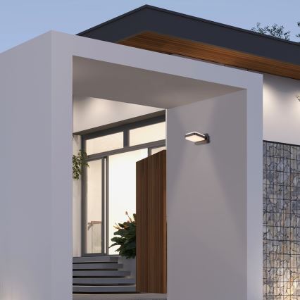 Rabalux - LED Екстериорен аплик LED/12W/230V IP44 черен