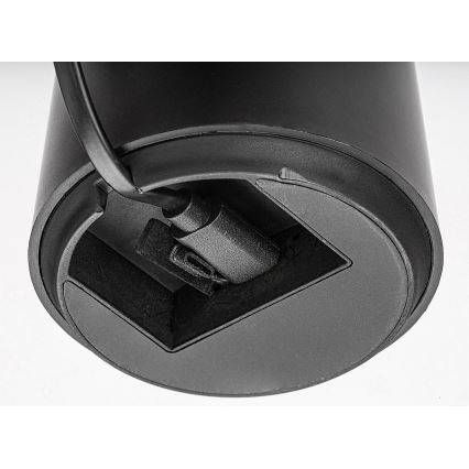 Rabalux - LED Димируема акумулаторна настолна touch лампа LED/5W/5V IP44 черен